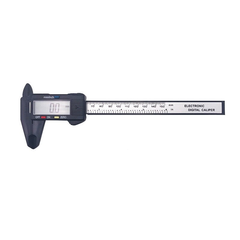 Lcd-scherm Digitale Schuifmaat Inch En Millimeter Conversie Meten Micrometer Remklauw Nauwkeurige Readinig: TP-3 black