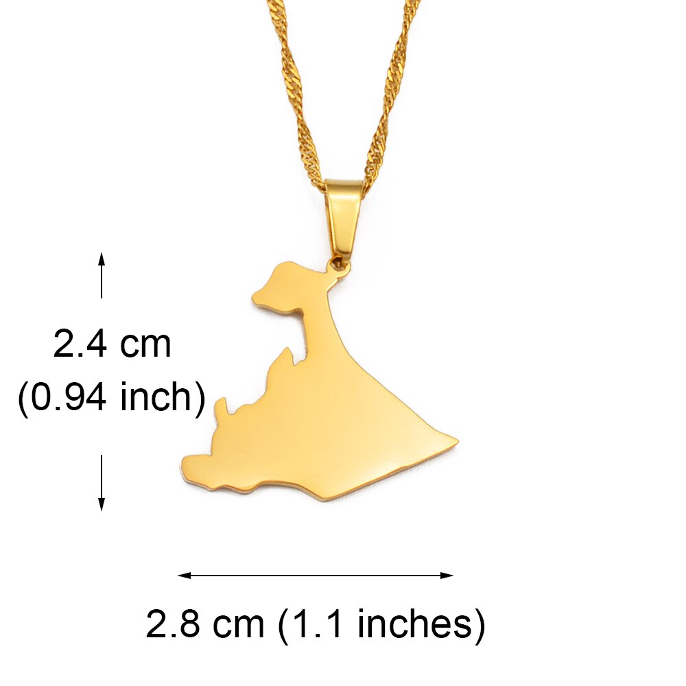 Anniyo Ethiopia Ogaden Region Pendant Neckalces for Women Men Jewelry #209521