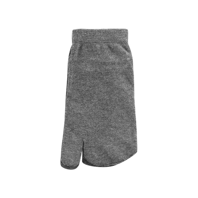 Toe Socks Lady Finger-separated Odor Resistant Cotton Polyester Spandex Ankle Hosiery Sports Women Adults Five Toe Socks: Dark Grey