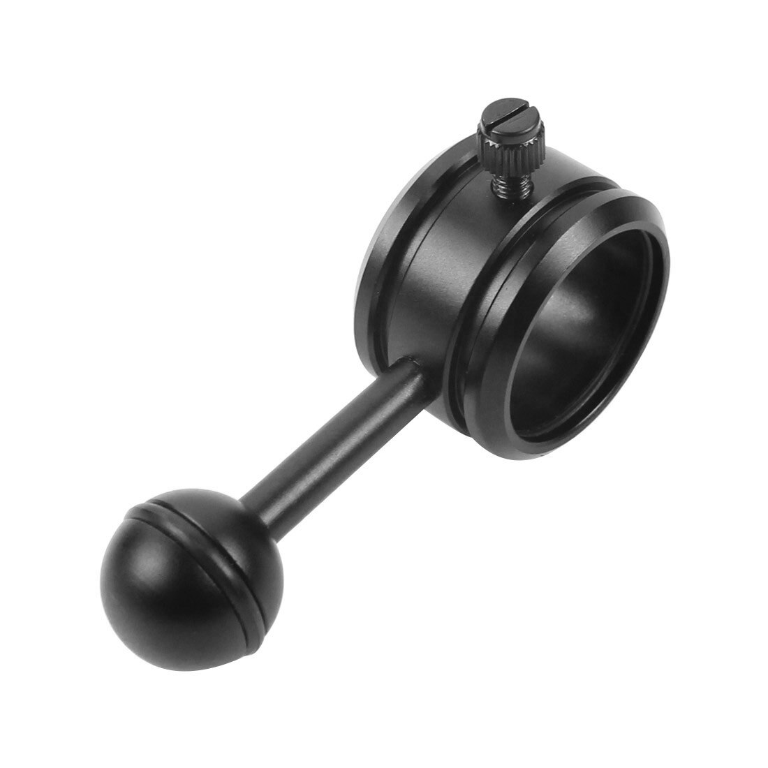 Diving 1" Ball to YS Head Clip Arm Flashlight Ballhead Fixed Joint for Gopro 8 7 Action Camera Underwater Butterfly Clamp Mount
