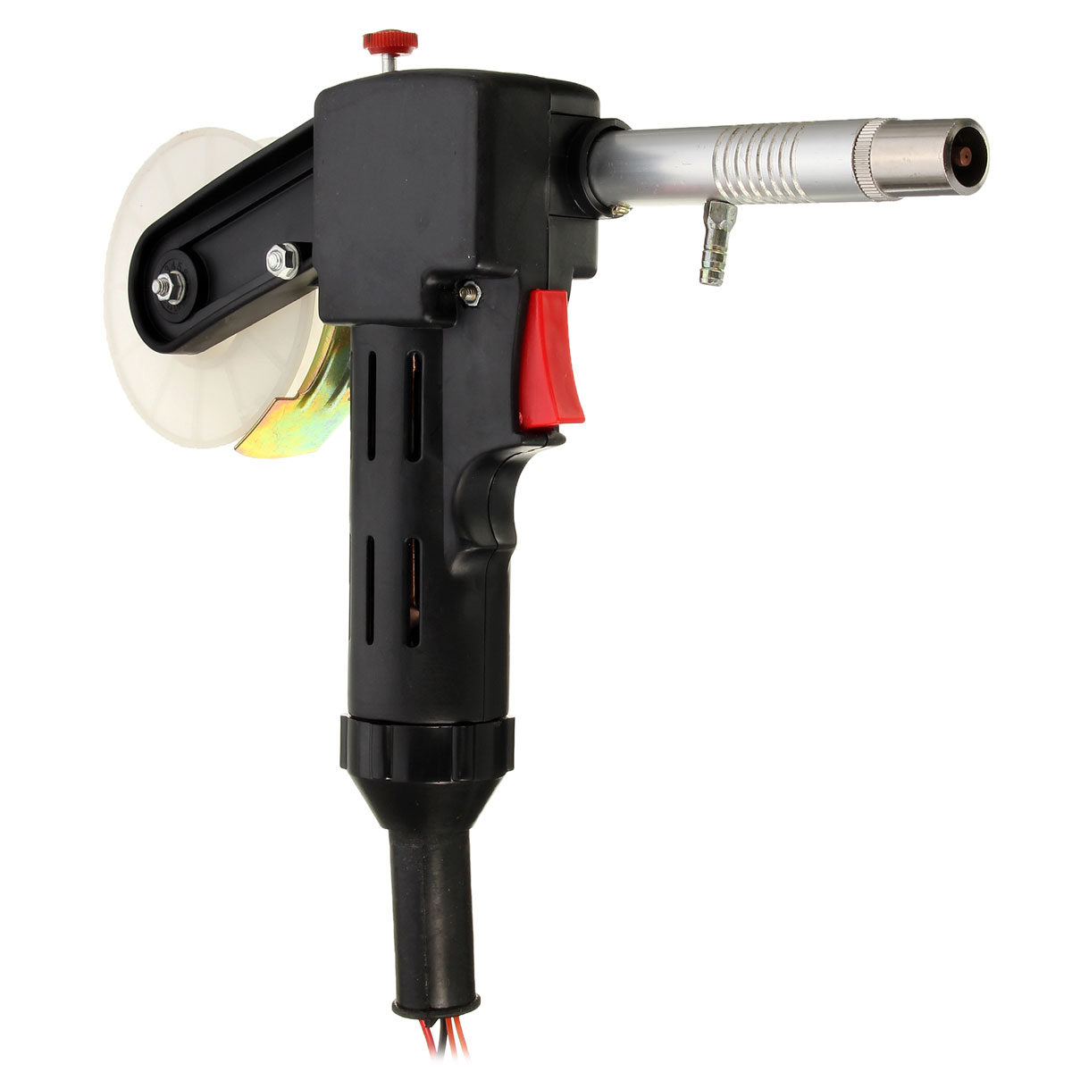 180A MIG Spool Push Pull Feeder Aluminum Copper Welding Torch Stainless Steel DC 24V Motor without Cable DIY