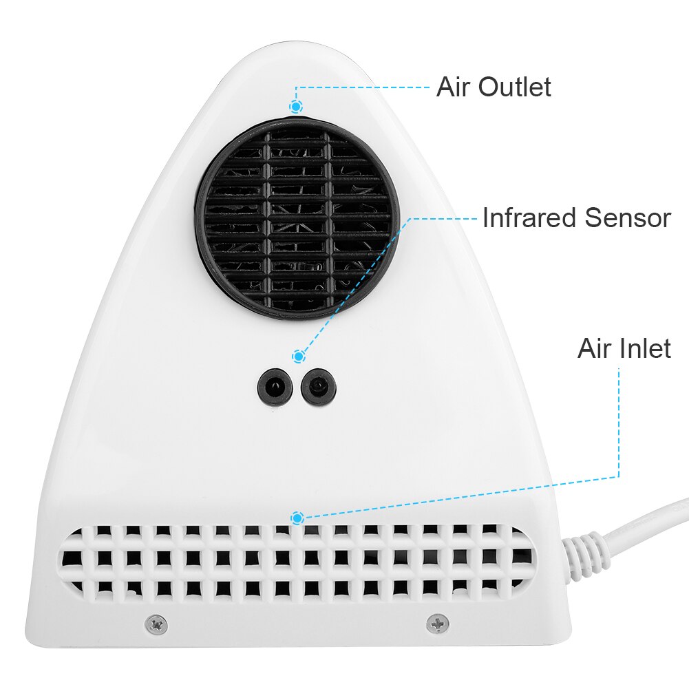 Automatic Induction Hand Drying Machine For Household Hand Cleaner Sensor EU Plug Smart Home Wall Mounted Intelligent Hand Dryer