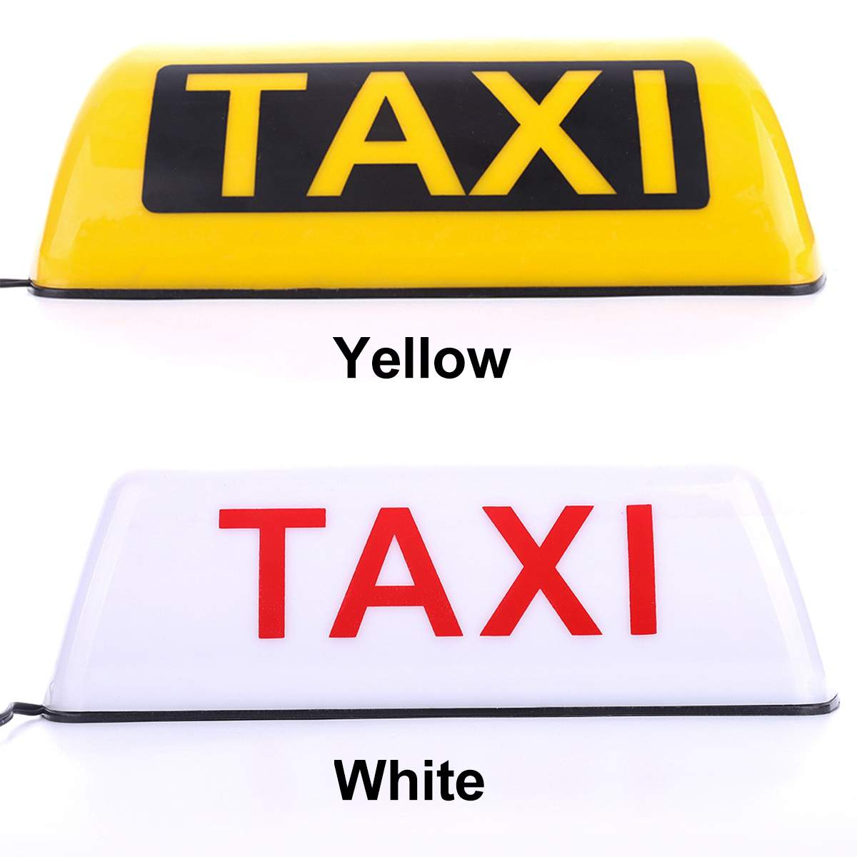 Universele Waterdichte Helm Waarschuwing Lamp Magnetische Taxi Auto 12V Led Magnetische Teken Lamp Dakluik