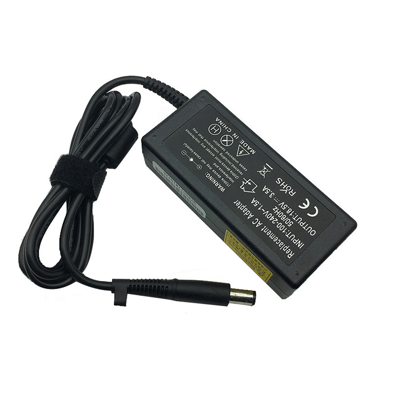 18,5 V 3,5 A 7.4*5,0mm 65W AC Laptop Adapter Ladegerät für HP Compaq Pavillon G6 DV5 DV6 DV7 DV4 G50 G60 N193 CQ43 CQ32 CQ60: WHITE