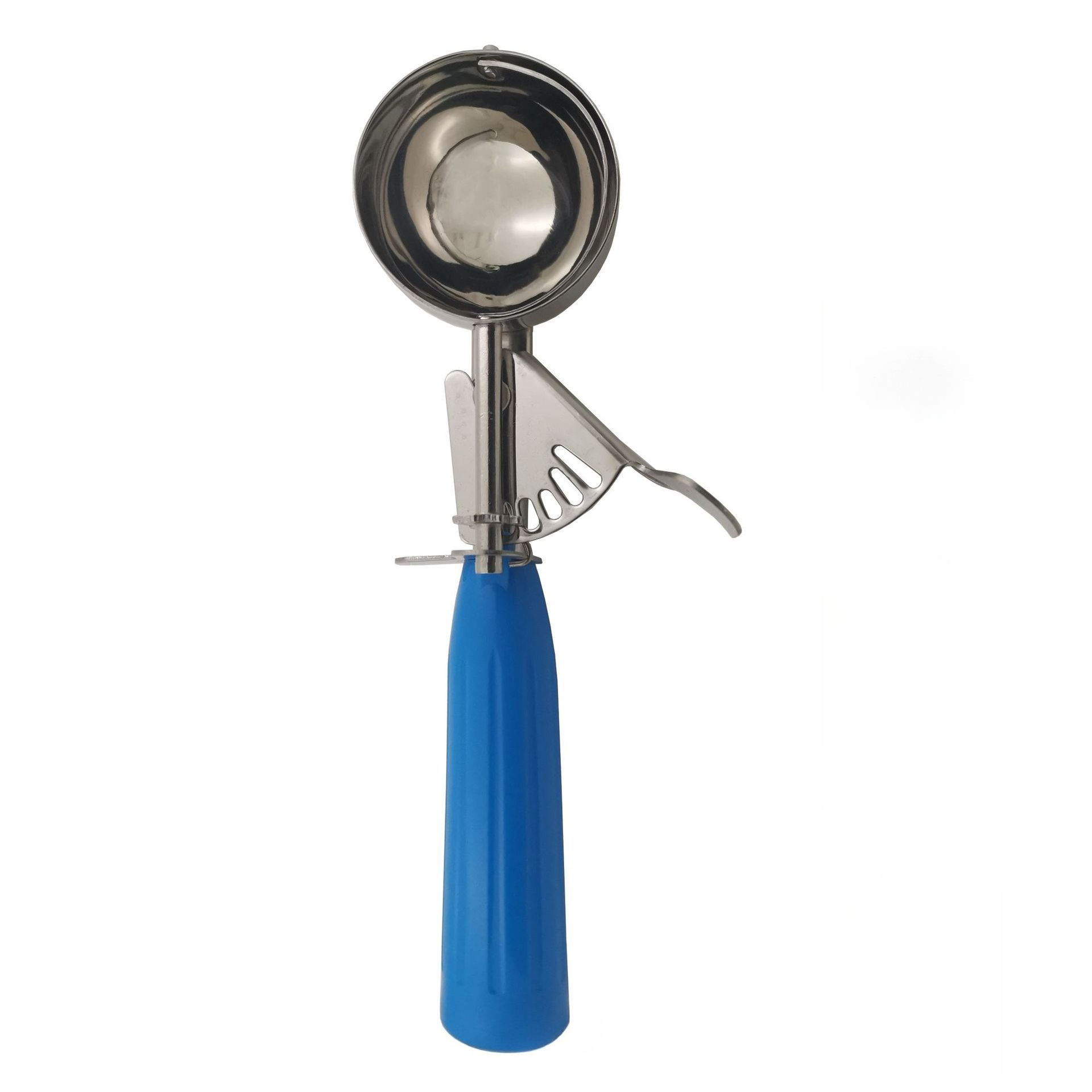 Stainless steel durable ice cream scoop, convenient tool for digging balls, ice cream scoop: Blue