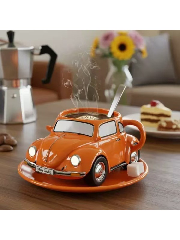 Kevervormige koffiemok Uniek Nieuwigheidscadeau voor koffieliefhebbers