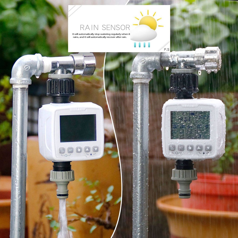 Sprinkler Timer, Water Timer Voor Slangen Programmeerbare, Slang Timer Met IPX5 Waterdicht Voor Outdoor Gazons &amp; Tuin