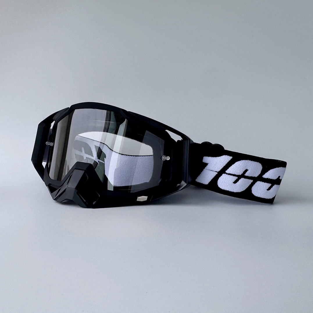 100 motorsykkelbriller menn motocrossbriller hjelm mx moto terrengsykkel atv ski utendørs sport glass scooterbriller maske: Militærgrønn