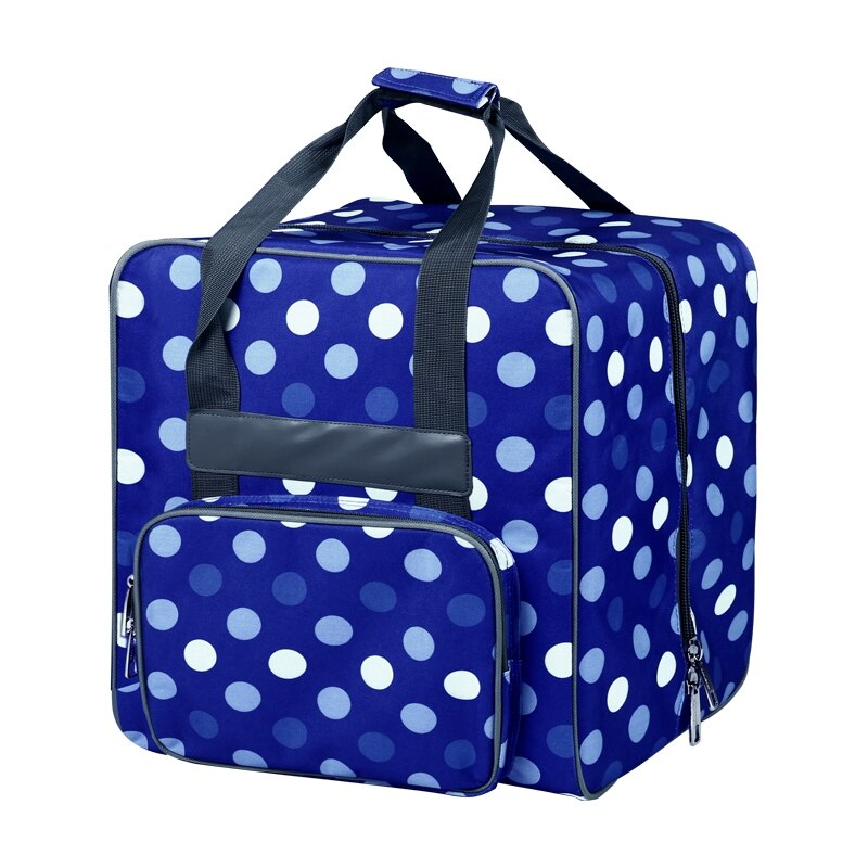 Rejoicing Sewing Machine Bag, Portable Sewing Handle Tote Accessory, Sewing Machine Trolley Handbag for Sewing Machine: Blue