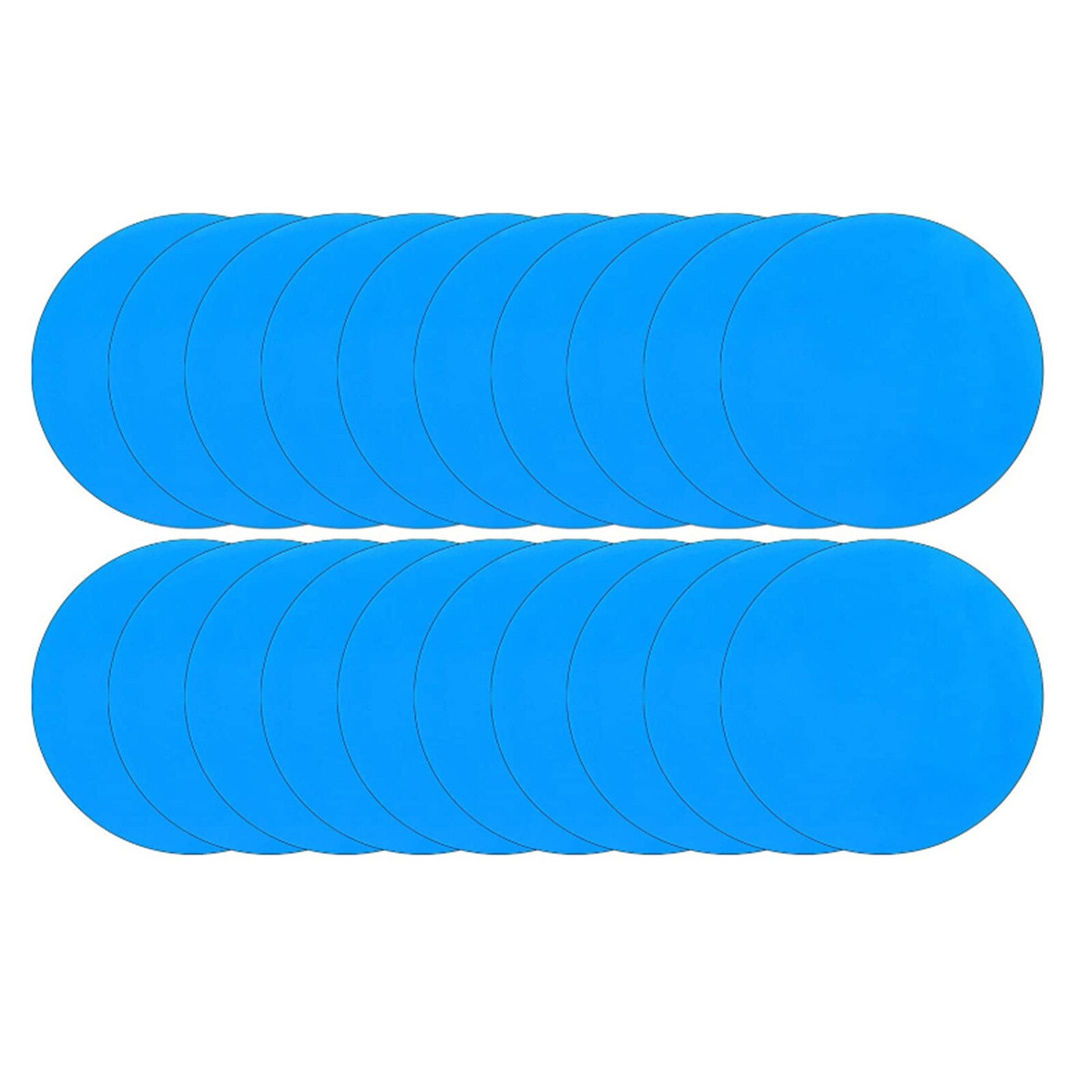 Self-Adhesive PVC Vinyl Repair Patch For Inflatable Swim Pool Water Toys Kayaks: 20pcs