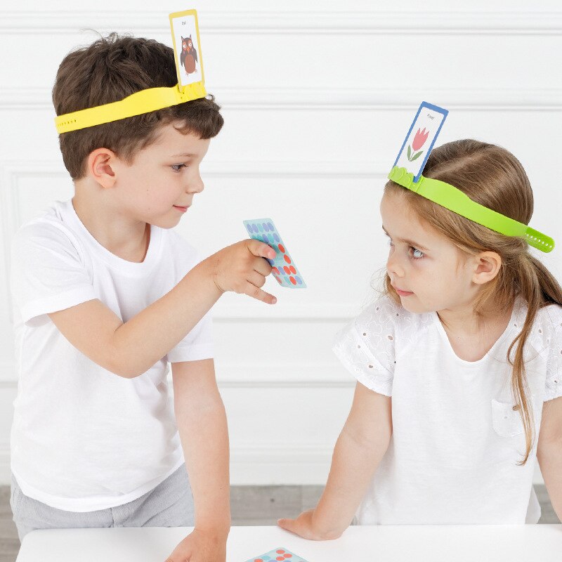 Lassen sie's vermutung kognitiven karte spielzeug party gussing spiel für kinder spaß kunst kinder interaktive puzzle party spiele