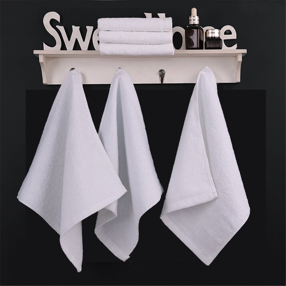 25g handdoek katoen wit 25cm Vierkante Hotels Camping Trip Praktische Dragen Draagbare Handdoeken Essentiële Reizen Gebruik handdoeken