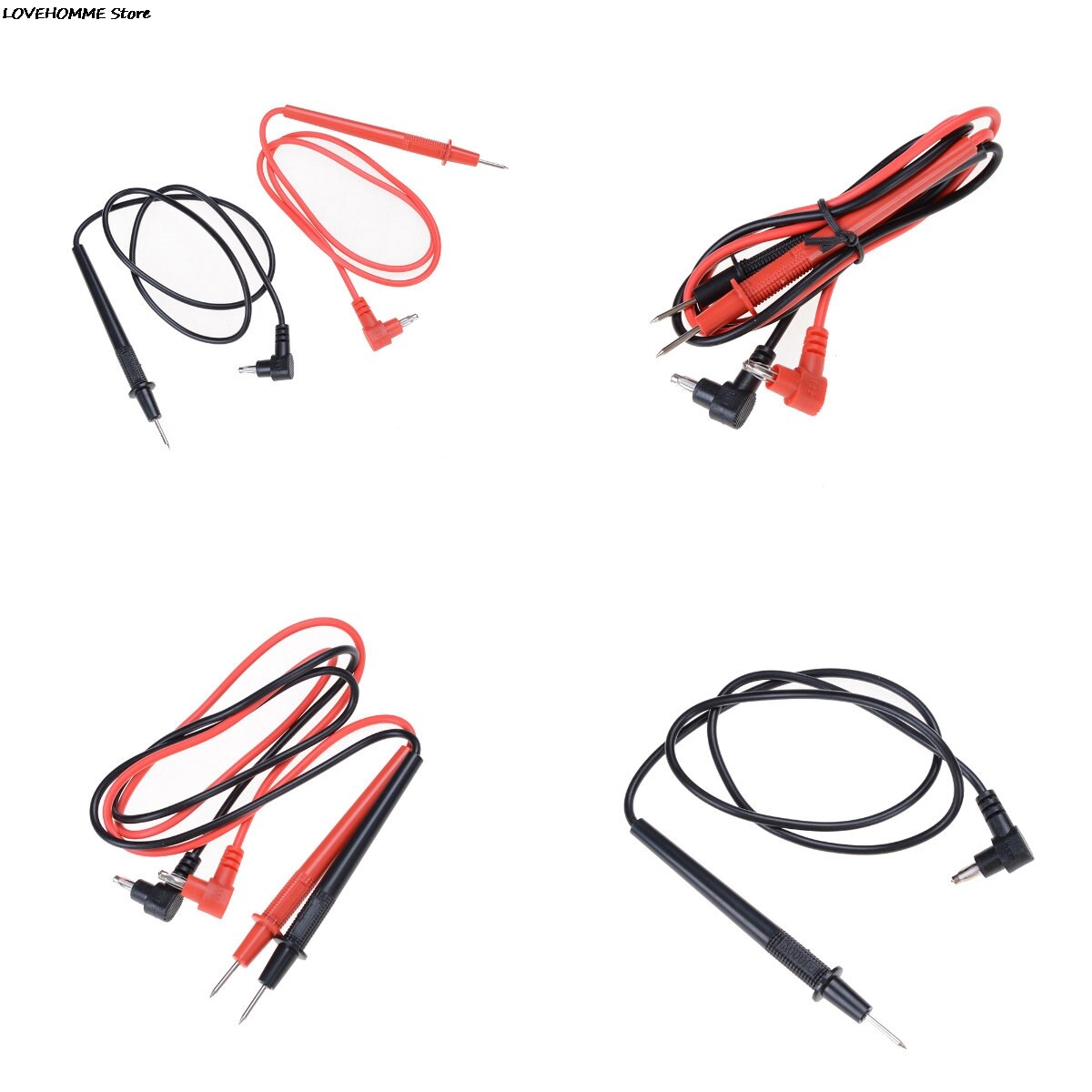 1000V 10A Electronic Test Lead Kit Digital Multimeter Meter Pin Universal Probe Wire Cable