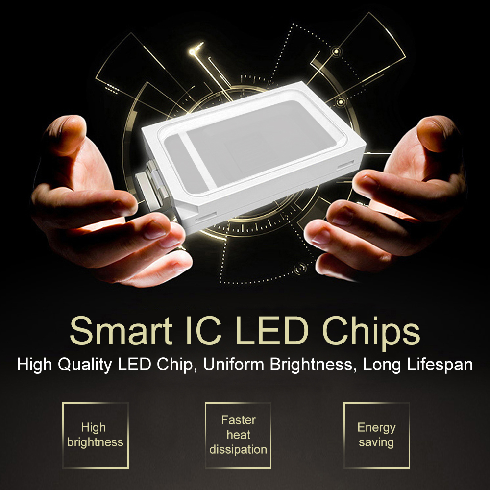 WENNI RGB tira LED USB TV tira de luces LED a prueba de agua cinta de luz LED Flexible 5V lámpara de decoración Ambilight sesgo de iluminación