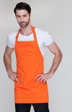 Superieure Keuken Fornuis Chefs Schort Overgooier Voorvak Oilproof Thuis Craft Bakken Schort Vrouwen Mannen Keuken benodigdheden: Ivoor