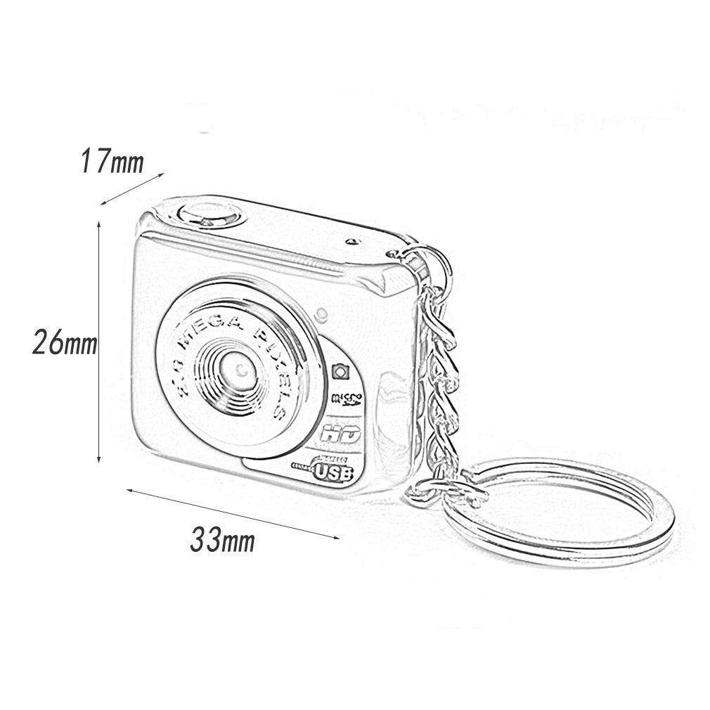 Tragbare HD 1280*720 Mini Kamera X3 Multifunktionale entfernbar Rabatt Pc Kamera ZW