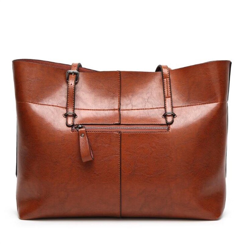 FGJLLOGJGSO Vrouwen Schoudertas PU Leer Vrouwelijke Grote Bakken Handtassen Business Vrouwen Crossbody Tas Voor Vrouwen bolsas Feminina: brown