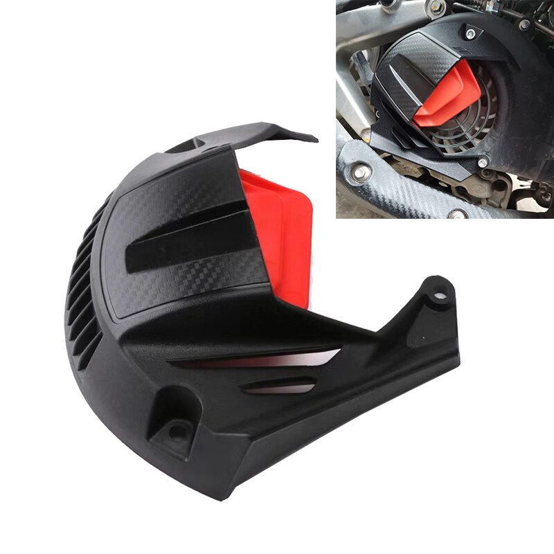 Cubierta de plástico para ventilador de motocicleta, protector de ventilador para Yamaha BWS R X 125, CYGNUS 125,