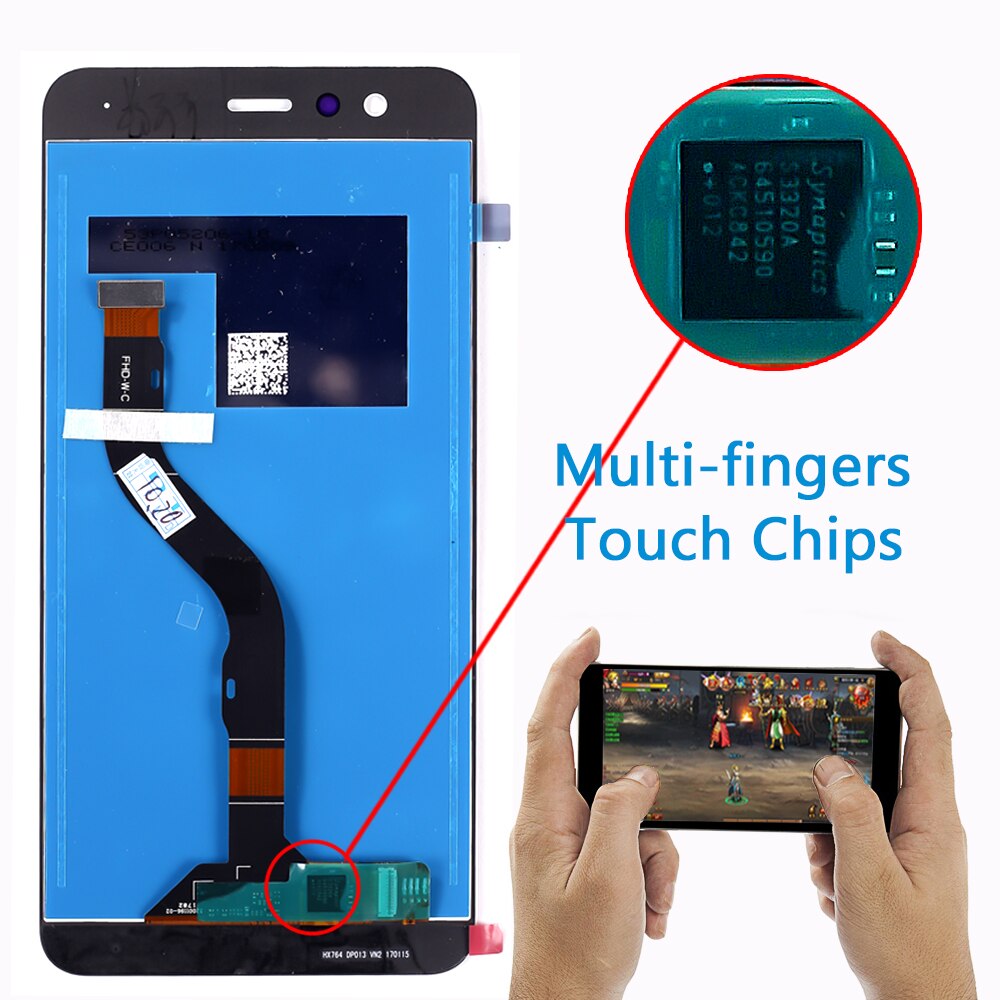 LCD pour Huawei P10 Lite 5.2 pouces IPS écran tactile numériseur assemblée 1920*1080 MultiTouch pour Huawei p10 lite écran