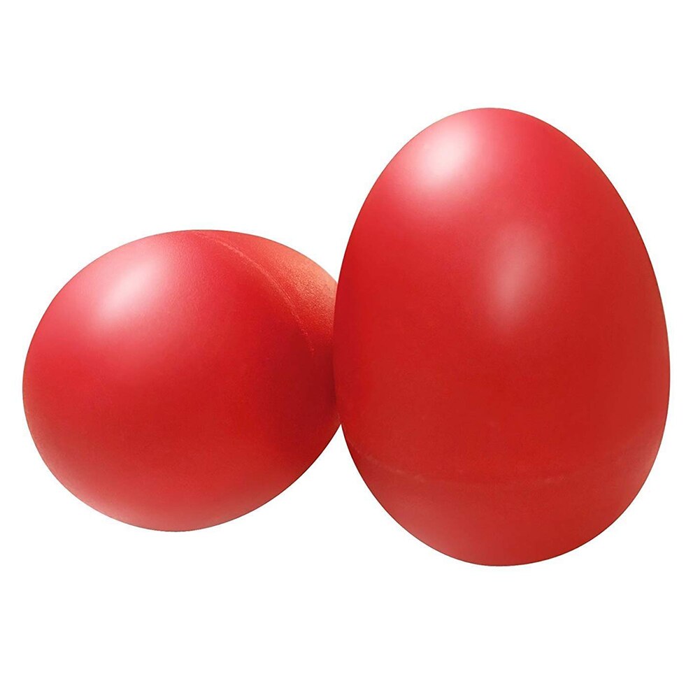 ABGZ-20pcs agitador de huevos de plástico Musical agitador de huevo con 4 colores para niños Maracas huevo percusión Juguetes