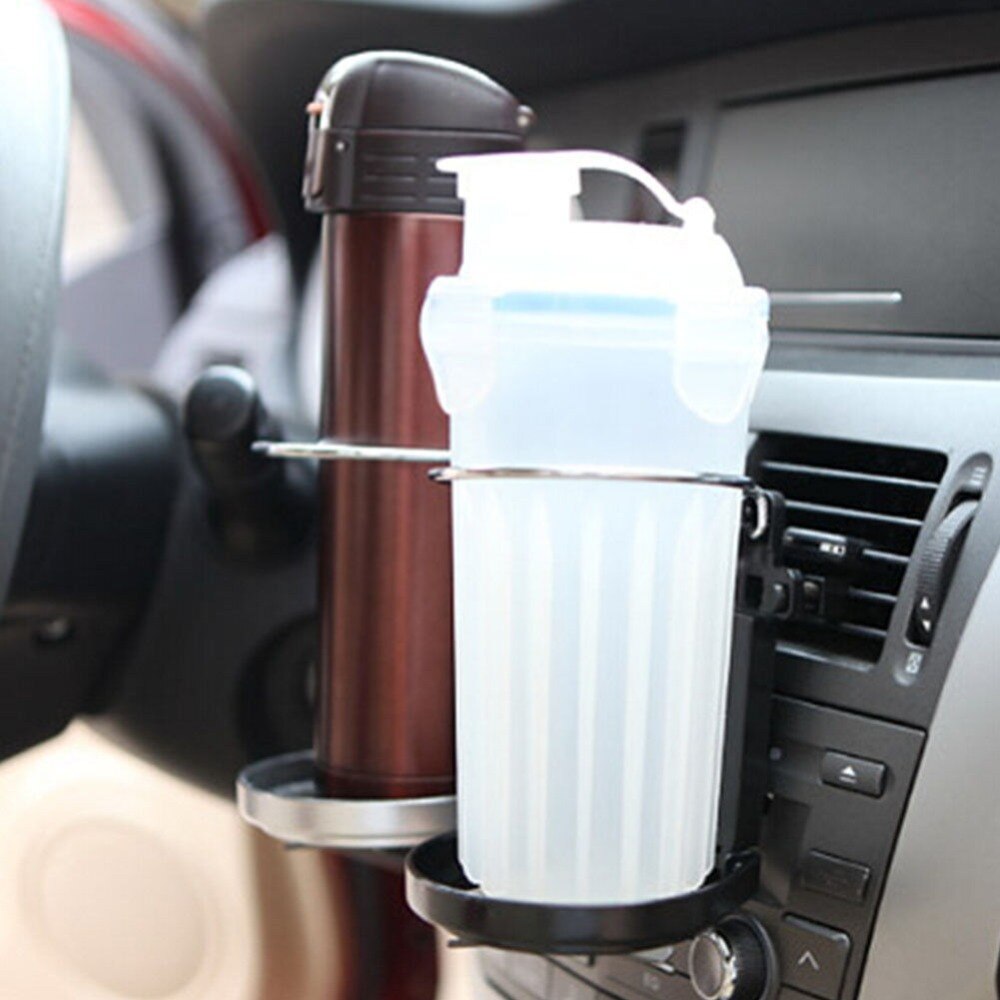 Portavasos plegable Universal para coche, soporte para bebidas con ventilador, Marco para camión, furgoneta, novedad