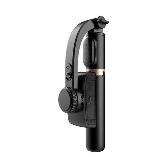 Handheld Gimbal Smartphone Bluetooth Handheld Stabilisator Met Statief Selfie Stok Vouwen Gimbal Voor Smartphone Xiaomi Iphone: Default Title