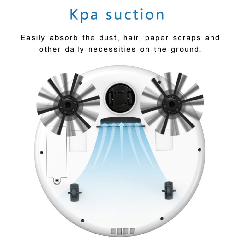 OB8 Robot intelligent aspirateur 3 en 1 maison Rechargeable Robot plancher balayage ménage nettoyage Machine directe