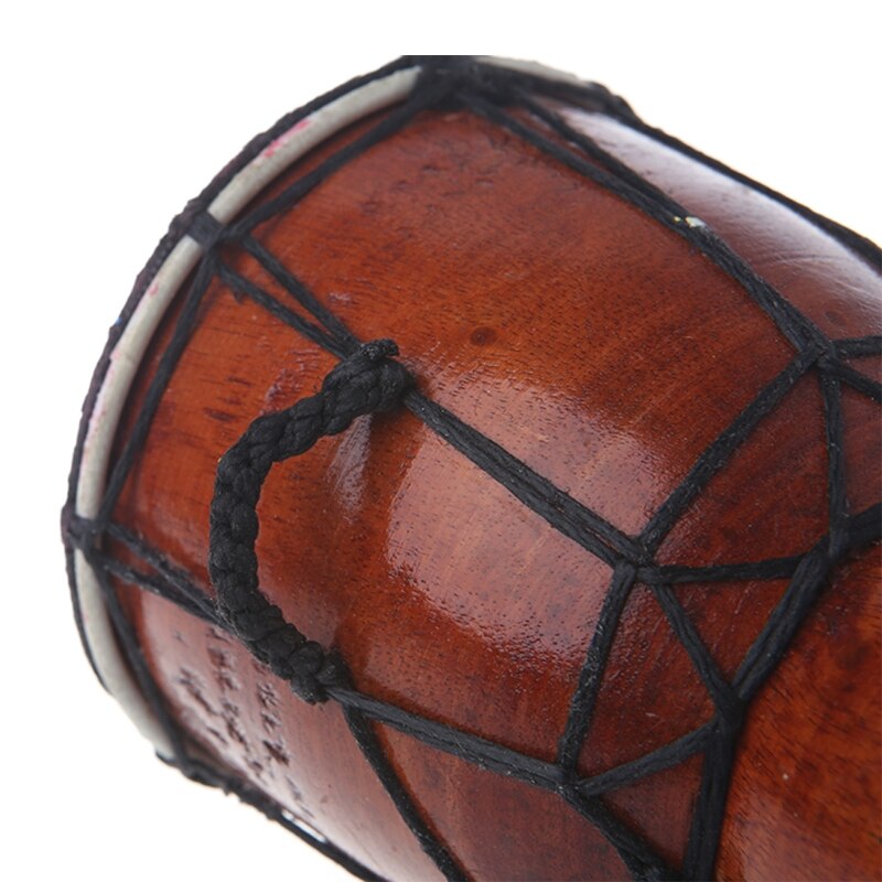 1Pc 4 inch African Djembe Drum Bongo Wood Good Sound Musical Instrument