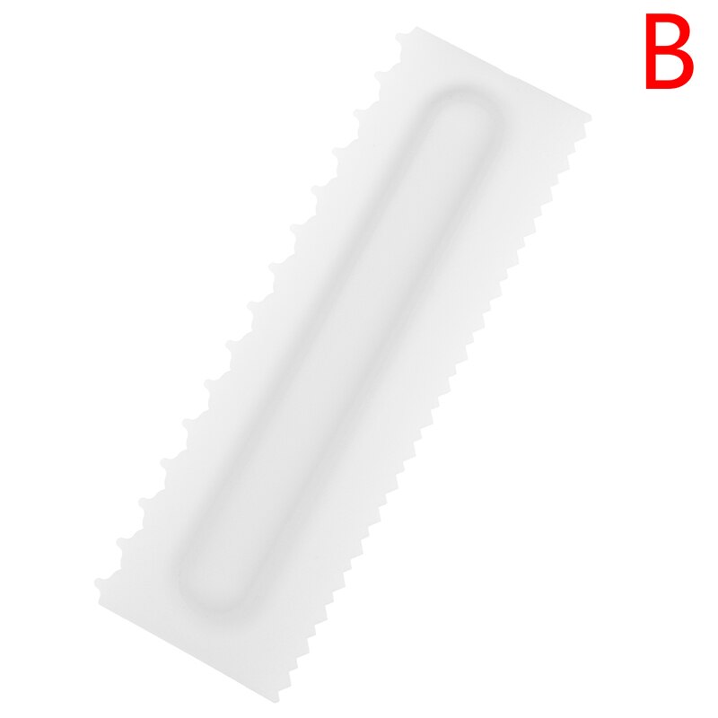 4 estilos decoración de pasteles peine glaseado raspador de torta herramientas para pastelería, hornear para pastel herramienta
