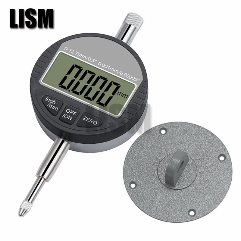4 size digital indicator 0-12.7mm/0-25.4mm 0.001mm 0.00005" Electronic Micrometer Micrometro Metric/Inch Dial Indicator Gauge