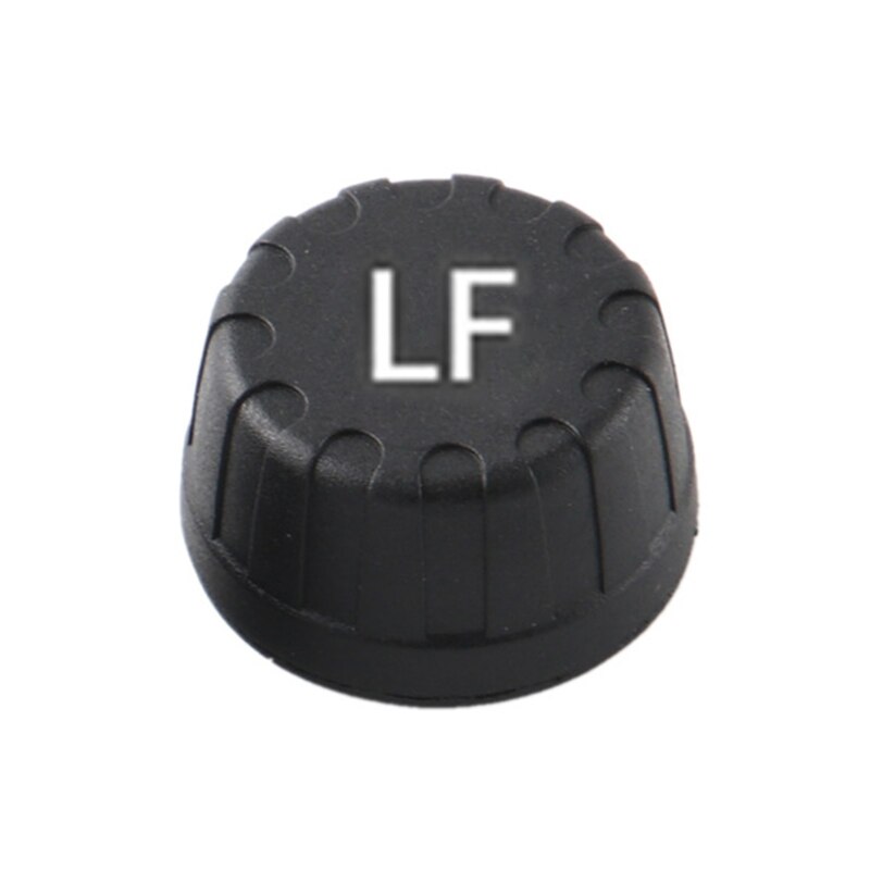 1Pc Car Tire Pressure Monitoring System Solar Device Sensor Security Alarm Systems Digital Display Temperature Warning TPMS: Dark Grey