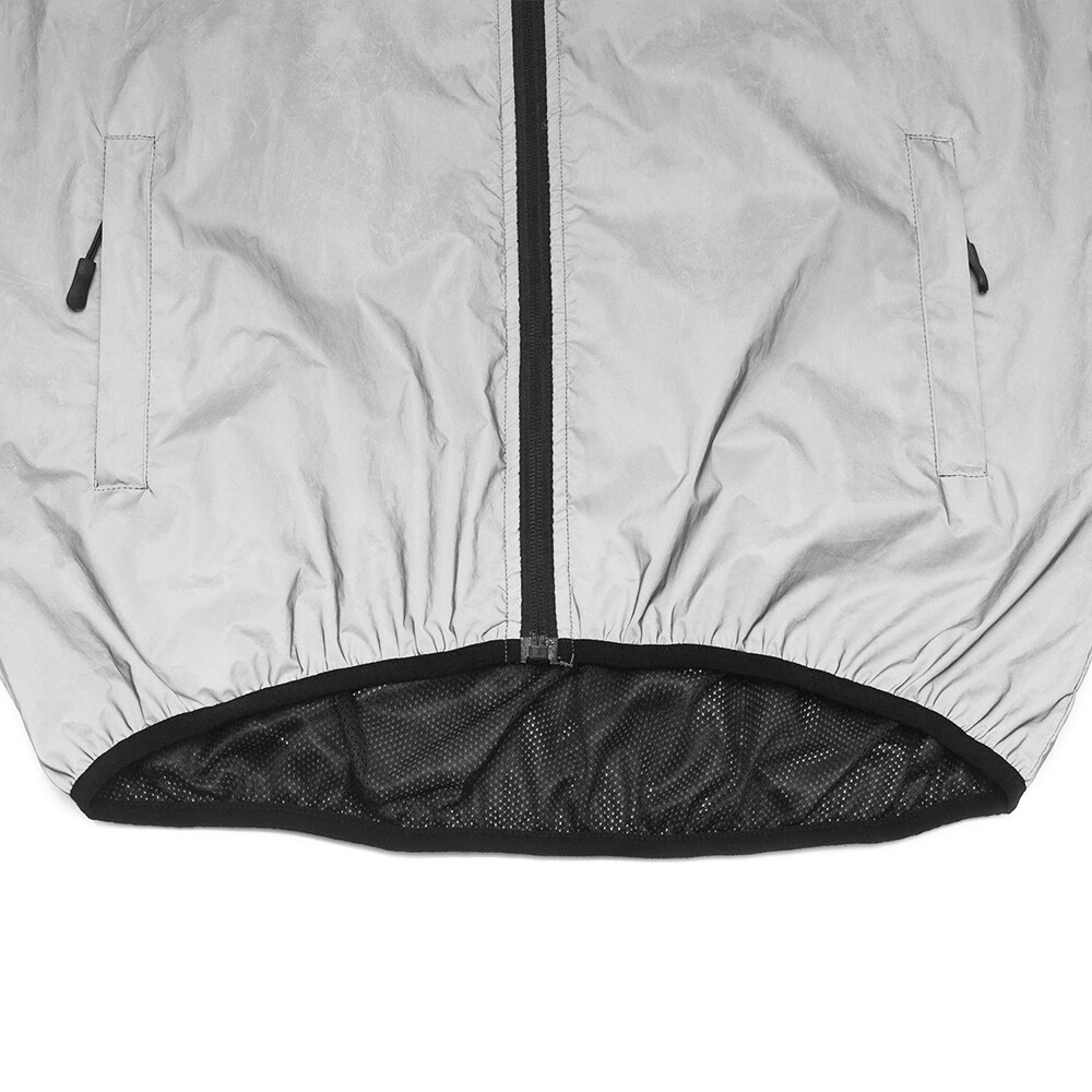 WOSAWE-chalecos reflectantes completos para invierno y otoño, cazadora brillante para motocicleta, a prueba de viento y lluvia, cortavientos cálido para bicicleta