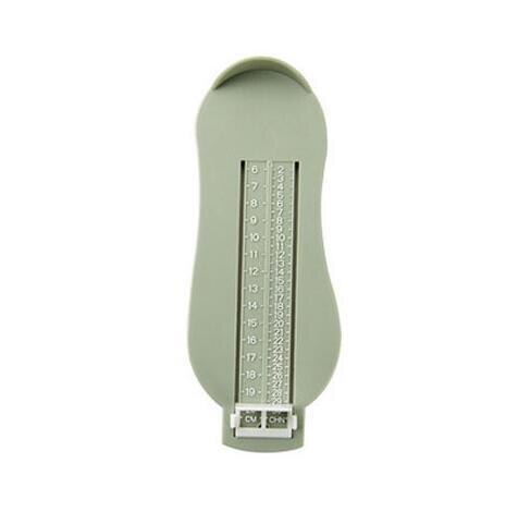 Kinderen babyverzorging voetmaat schoenmaat meetlat gereedschap fittingen baby kindervoet baby nagelknipper voor kinderen: Noords groen