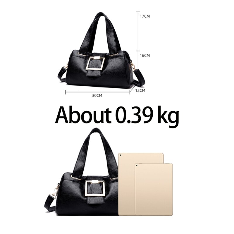 Oude Tang Pu Lederen Schoudertas Hand Tassen Voor Vrouwen Mode Messenger Bags Dames Crossbody Tas Bolsas Feminina