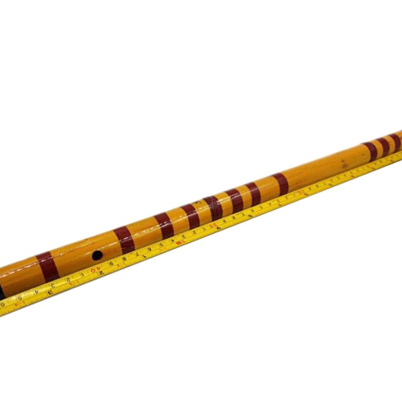 Flauta de bambú, instrumento Musical hecho a mano para estudiantes principiantes, EIG88, 1 ud.