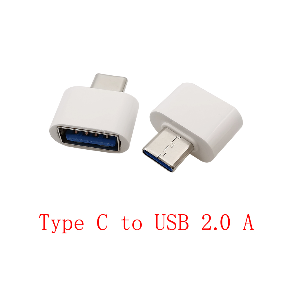 5 uds USB tipo C enchufe a USB 2,0 A hembra a Micro USB macho OTG adaptador convertidor OTG Cable conector para ratón teclado U disco