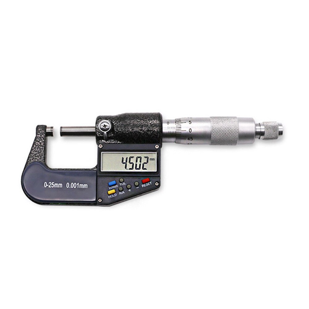 Electronic Micrometer Digital Display 0.001mm 0-25mm Thickness Gauge Multi-function _WK