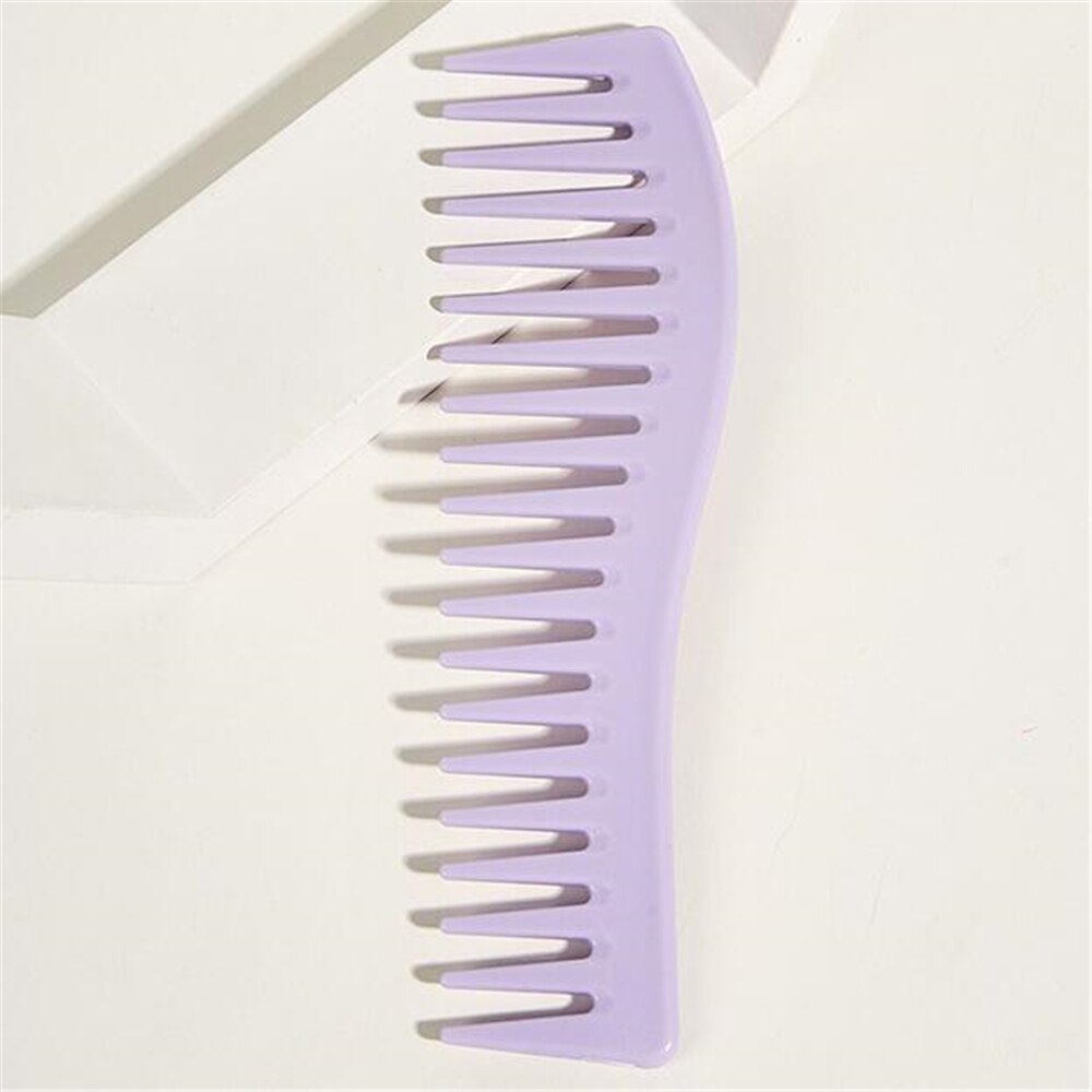 Wide Tooth Hair Comb Curly Hair Comb Detangling Hair Brush Anti-static Barber Hairdressing Dyeing Comb Salon Hair Styling Tool
