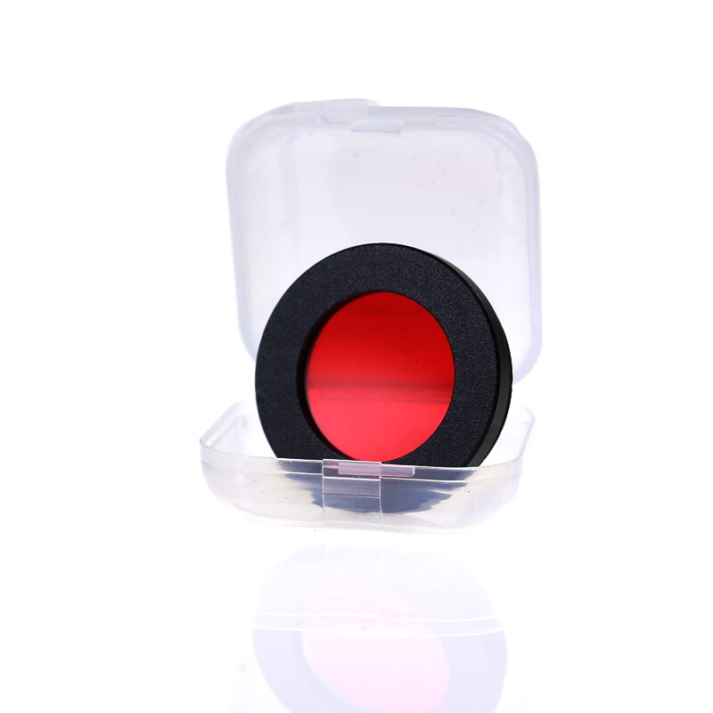 1.25 "Astro couleur rouge filtres pour télescopes astronomiques oculaires lentille planètes nébula filtre M28x0.6 métrique fil fin