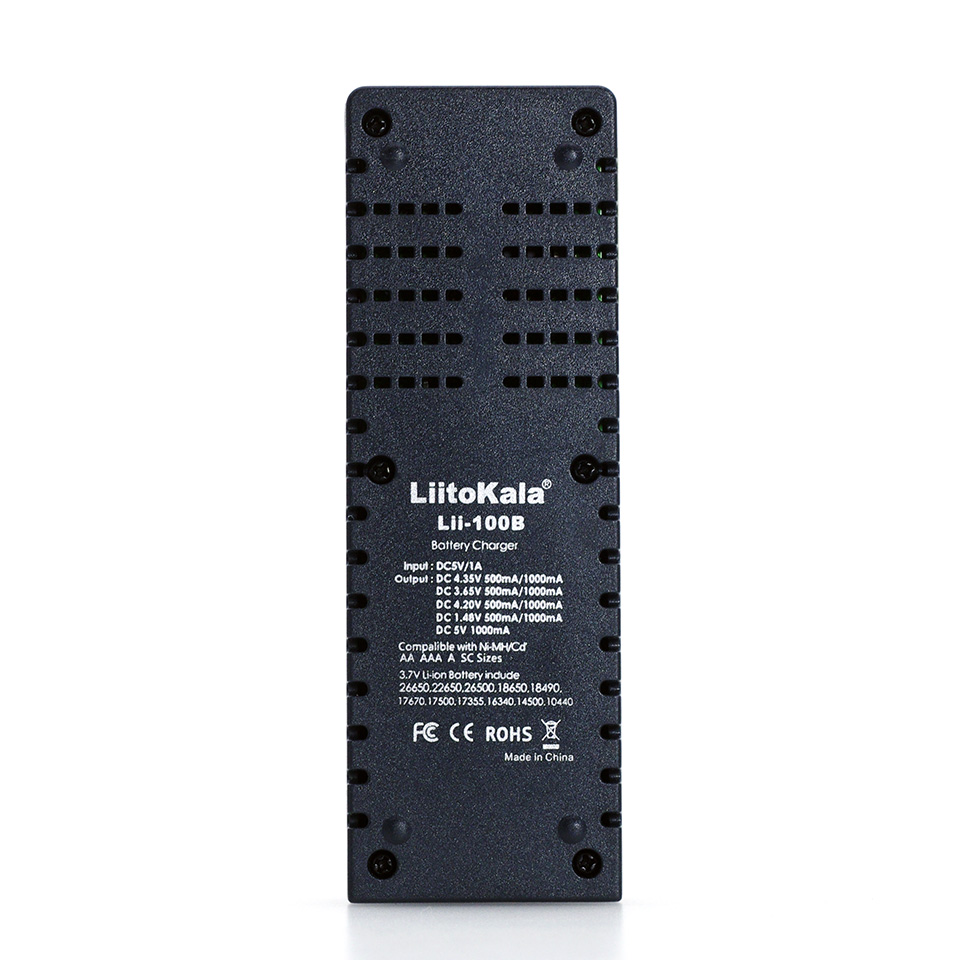 Liitokala Lii-202 100B Batterie Ladegerät, lade 18650 1,2 V 3,7 V 3,2 V AA/AAA 26650 10440 16340 25500 NiMH Lithium-Batterie