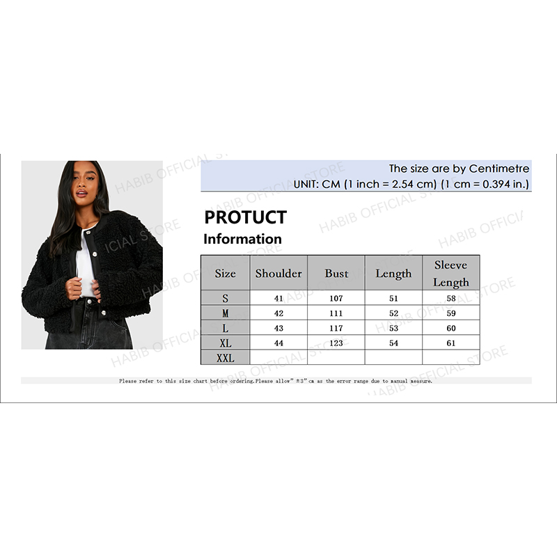Herbst Winter warme Plüsch Patch Taschen Klappen verkürzte Jacke Mantel Frauen Jahrgang Langarm weibliche Oberbekleidung schicke Spitzen