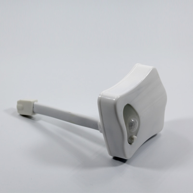 Wc Led Wc Licht Smart Motion Sensor Waterdichte Badkamer Wc Nachtlampje 8 Kleur Conversie Lamp