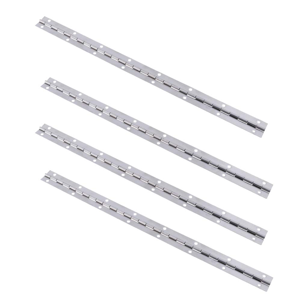 4 stk 15 tommer  x 1 tommer båd klaver hængsel rustfri marine dæk & kabine hardware