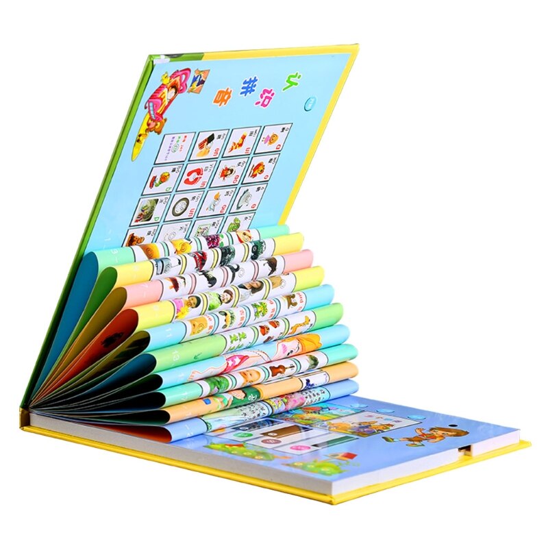 Kinderen kinderen engels chinees leren machine punt lezen tweetalig verhalenboek 23gd