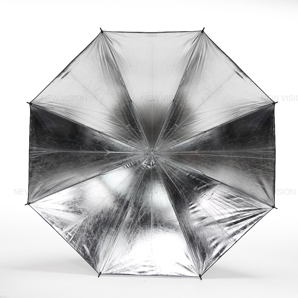 Godox – parapluie réflecteur 43 &quot;, 108cm, pour Studio Photo, lumière Flash, noir, argent