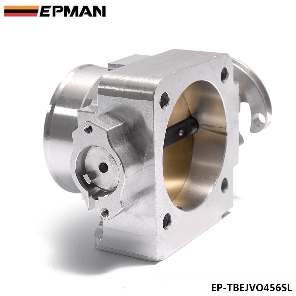 Aluminum Intake Manifold 70mm Throttle Body Performance Billet For Mitsubishi Lancer Evo 4 5 6 4g63 EP-TBEJVO456SL