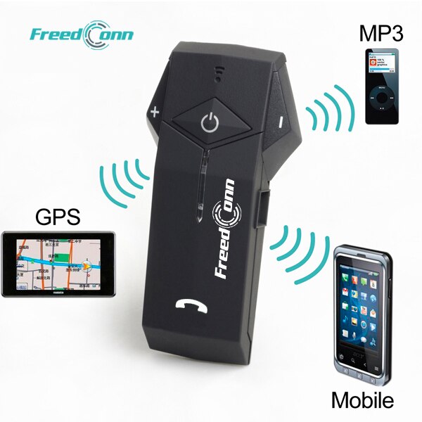 Freedconn colo-rc motorfiets bluetooth helm headset 1000m draadloze intercom helm hoofdtelefoon met fm-radio (niet inbegrepen in de  l3 sets)