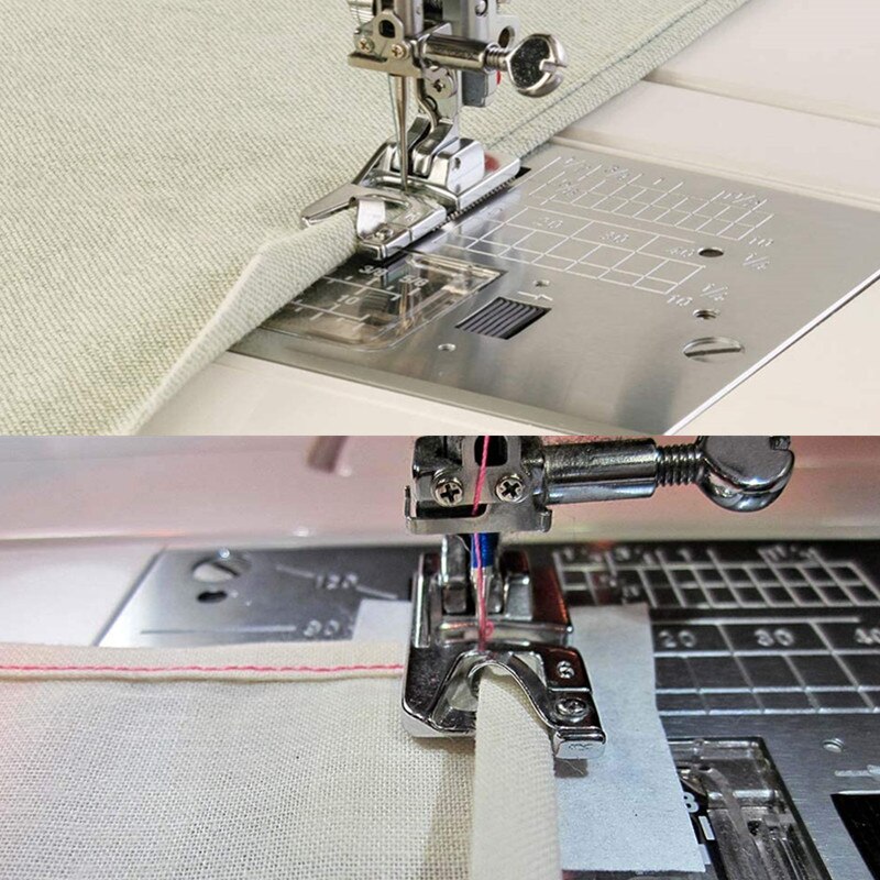 1Pc 3MM/4MM/6MM Rolled Hem Foot Presser Foot For Brother Janome Sewing Machine Domestic Sewing Accessories 5BB5984