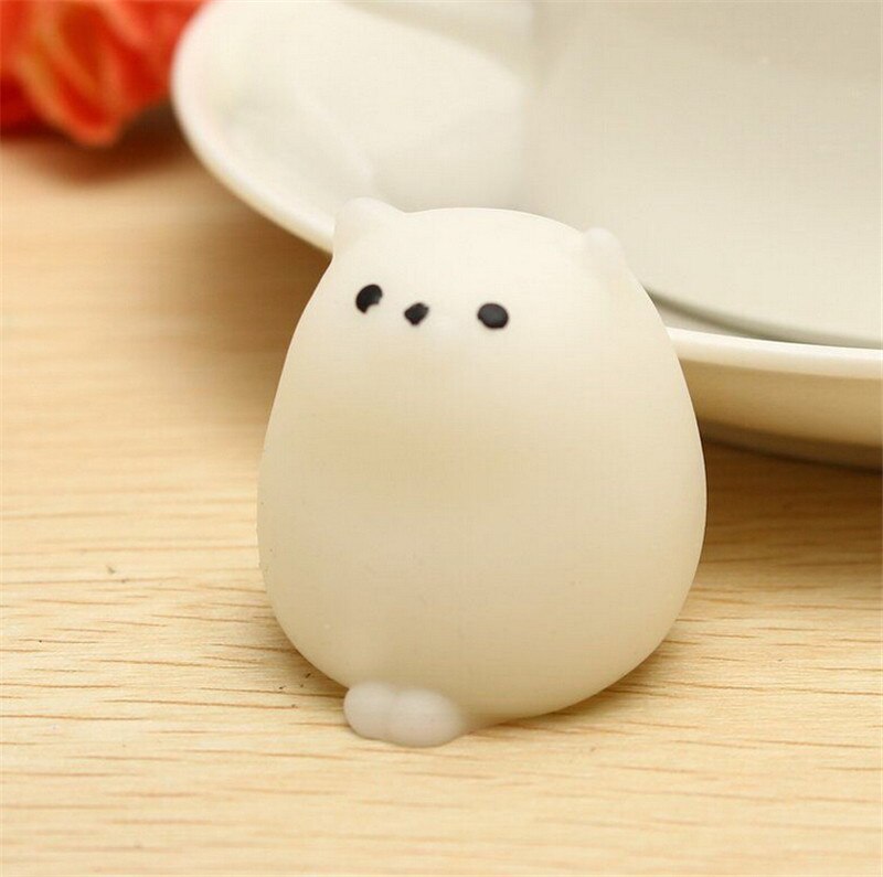 Kawaii Mini joint presse souple spongieux lente montée pression extensible mignon petit pendentif pain jouet poignées de main entraînement de puissance musculaire