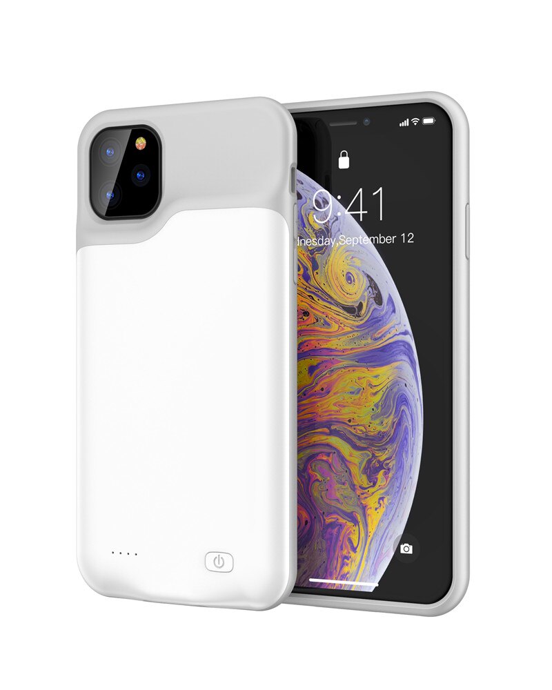10000 mah powerbankhoes voor iphone 11 pro, batterijladerhoes voor iphone 11 pro max powerbank, oplaadhoes  i11